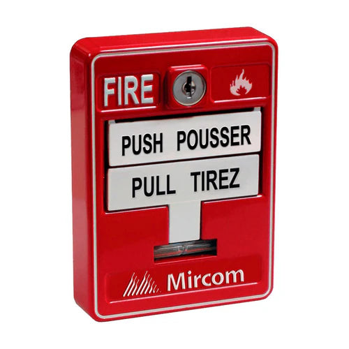 MIRCOM MS-710U Estación manual convencional doble acción con llave